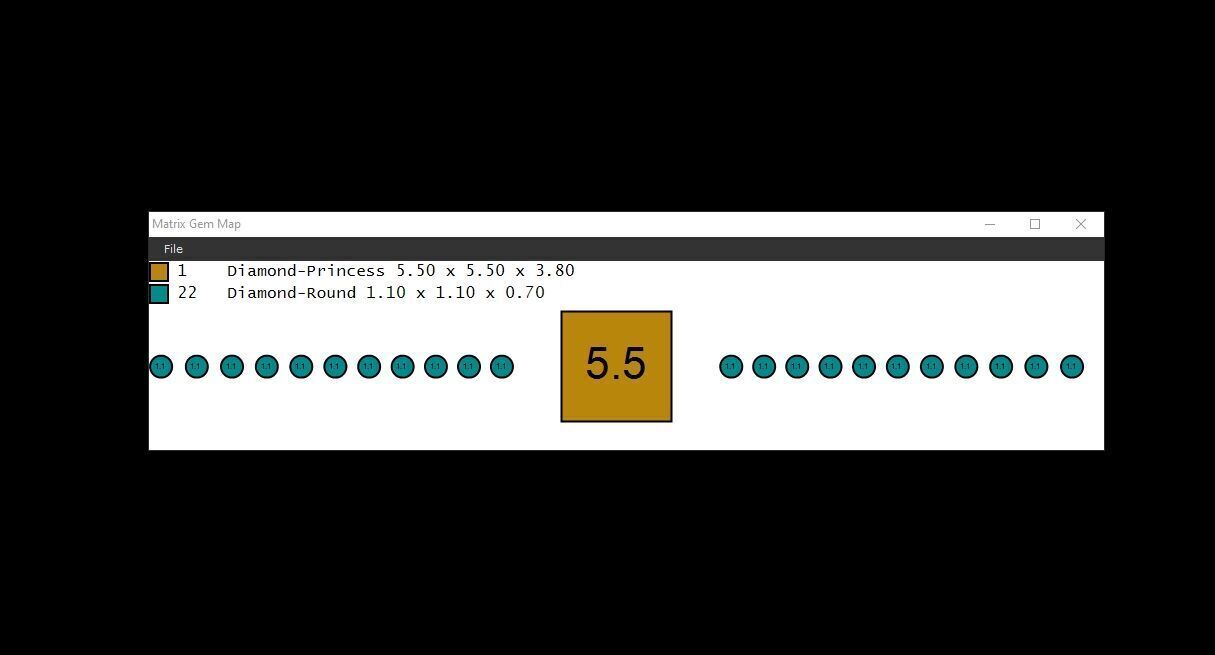 Top Diamond Men Ring STL 3DM 2MR070 3D print model_4