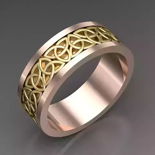 Top Diamond Men Ring STL 3DM 2MR067