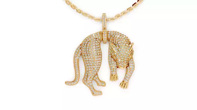 Panther pendant