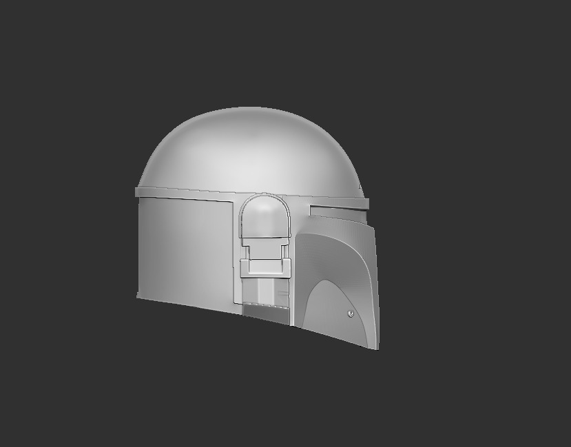 ONE12 Scale Head Boba Fett 3D print model_1