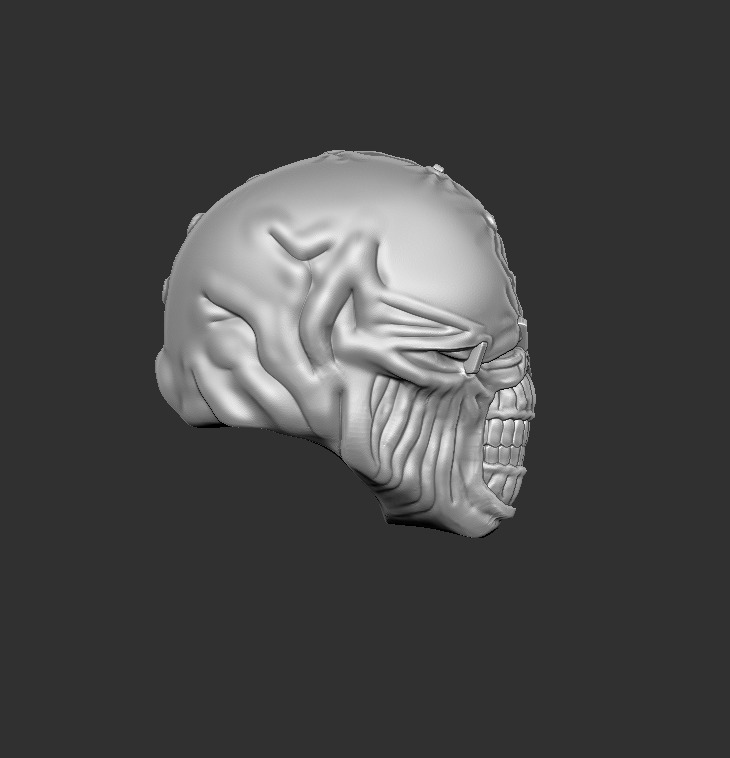 ONE12 Scale Head Nemesis 3D print model_1