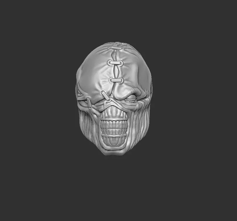ONE12 Scale Head Nemesis 3D print model_0