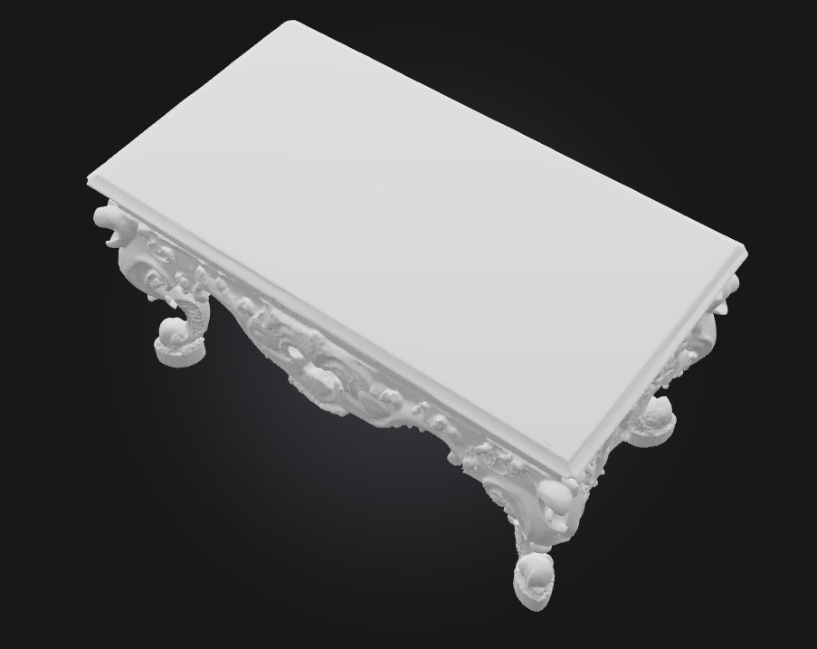 Ornate Carved Table A Masterpiece of Artisan Craftsmanship 3D model_14