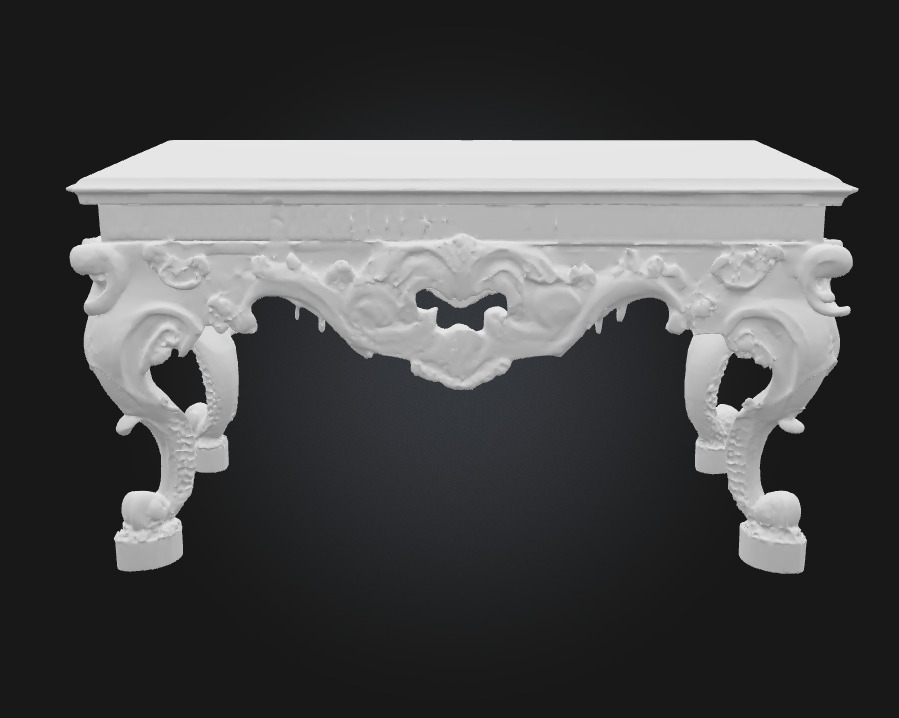Ornate Carved Table A Masterpiece of Artisan Craftsmanship 3D model_10