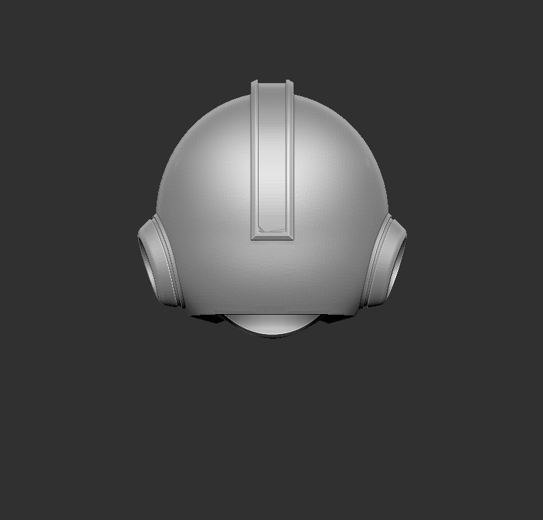 ONE12 Scale Head Megaman 3D print model_1