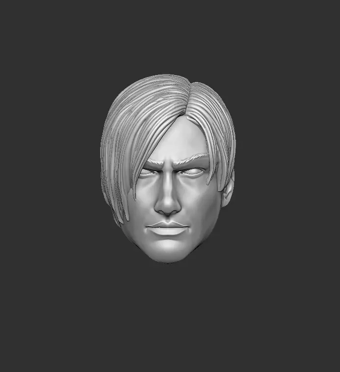 ONE12 Scale Head Leon 3D print model_0