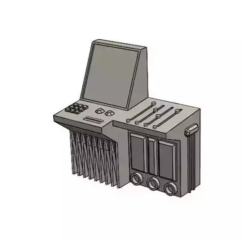 Custom Computer Console 2 3D print model