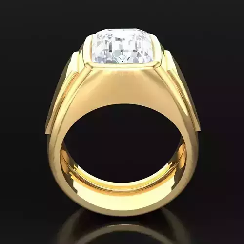 Top Diamond Men Ring STL 3DM 2MR053