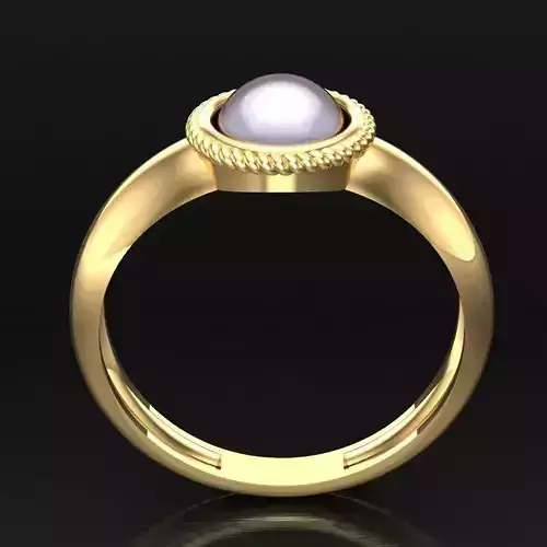 Top Diamond Men Ring STL 3DM 2MR052