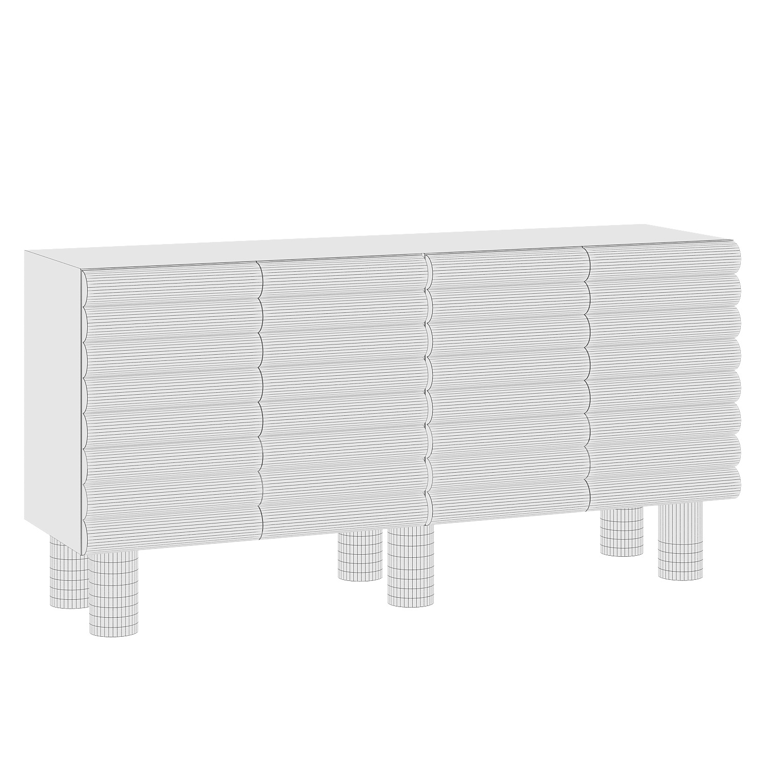 Sideboard Fana from Westwing 3D model_3