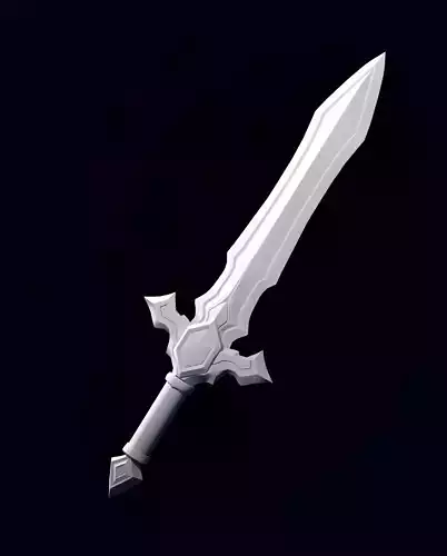 Fantasy Sword - 3D Printable Model