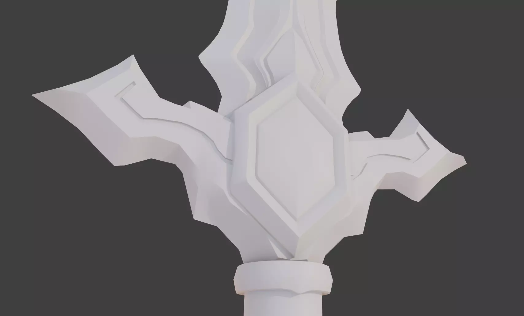 Fantasy Sword - 3D Printable Model 3D print model_3
