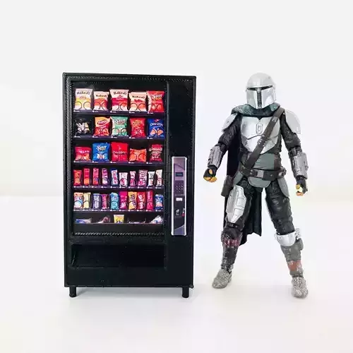 Custom SNACK VENDING MACHINE 2 3D print model