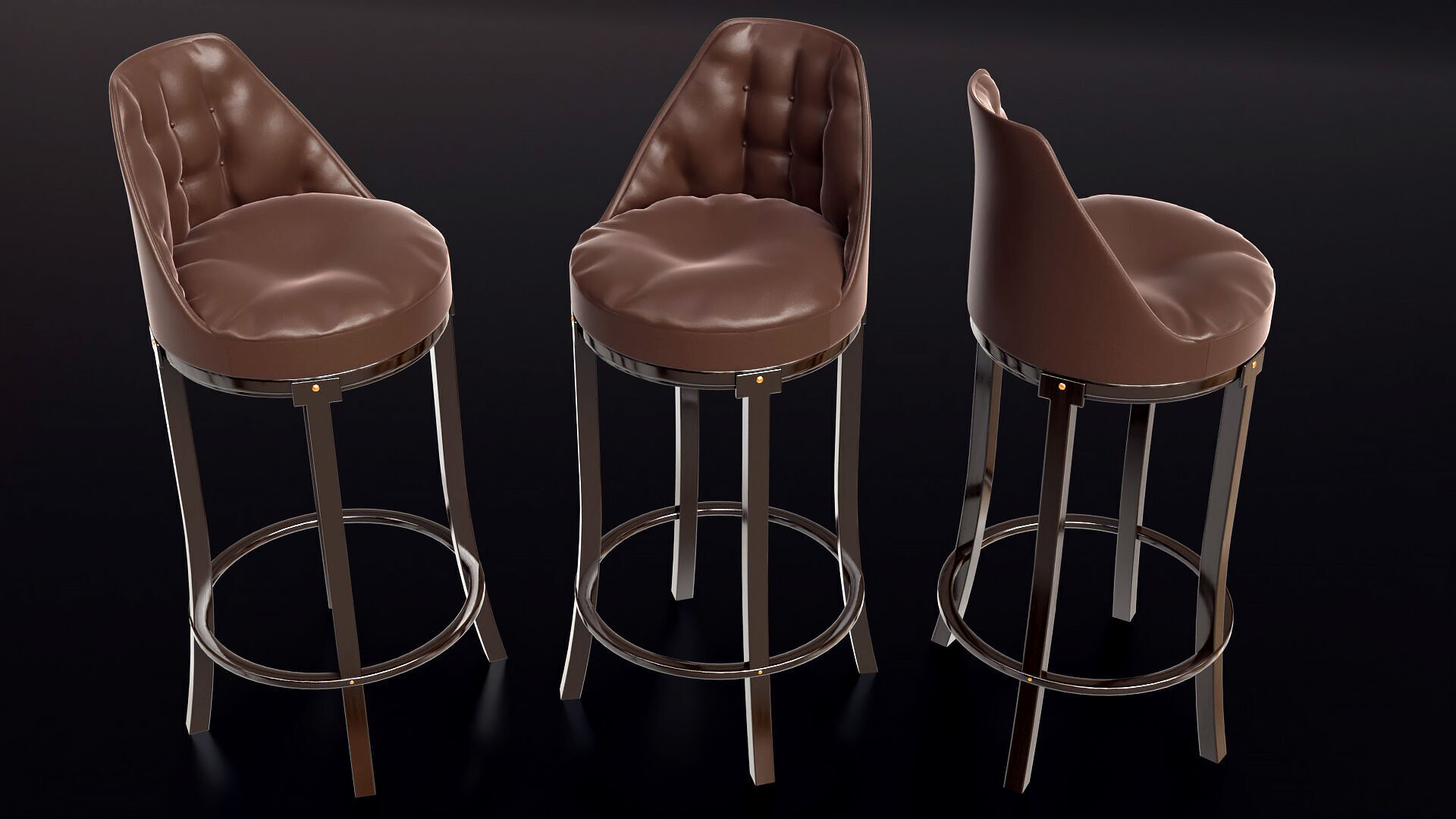 Poker Room 3D Set 3D model_27