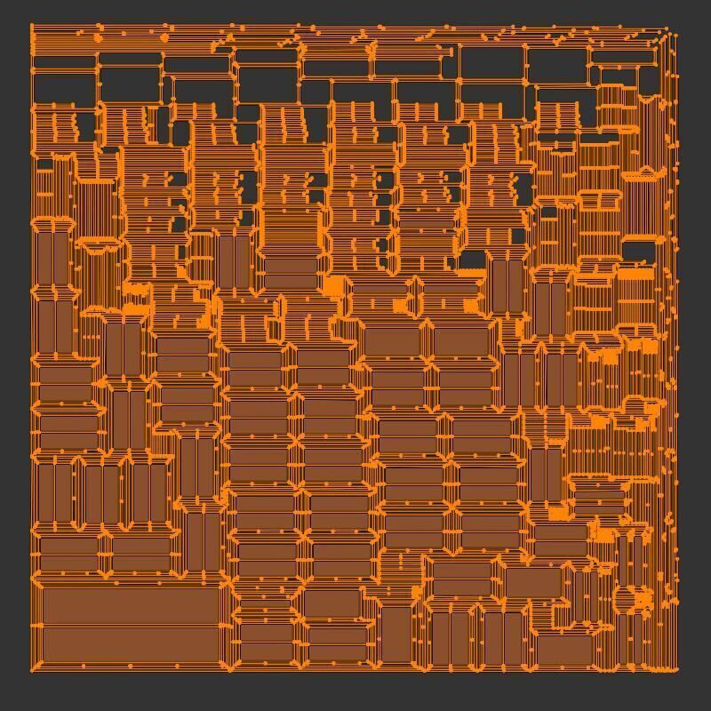 Poker Room 3D Set 3D model_31