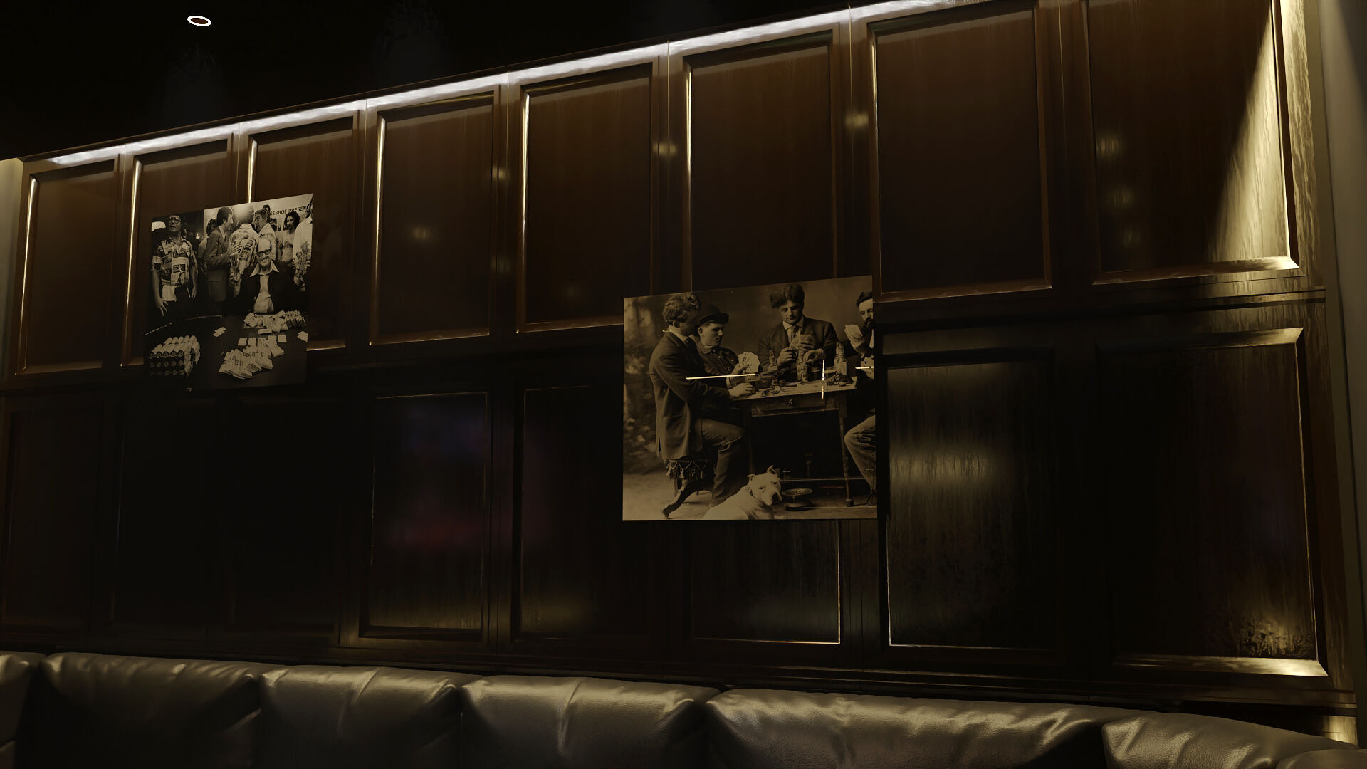 Poker Room 3D Set 3D model_11