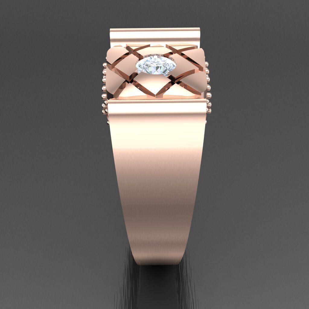Man Ring New Design 3MR037 3D model_10