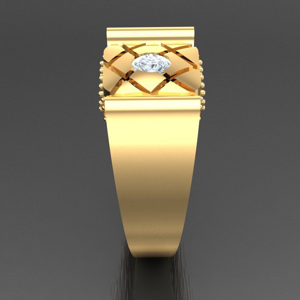 Man Ring New Design 3MR037 3D model_11