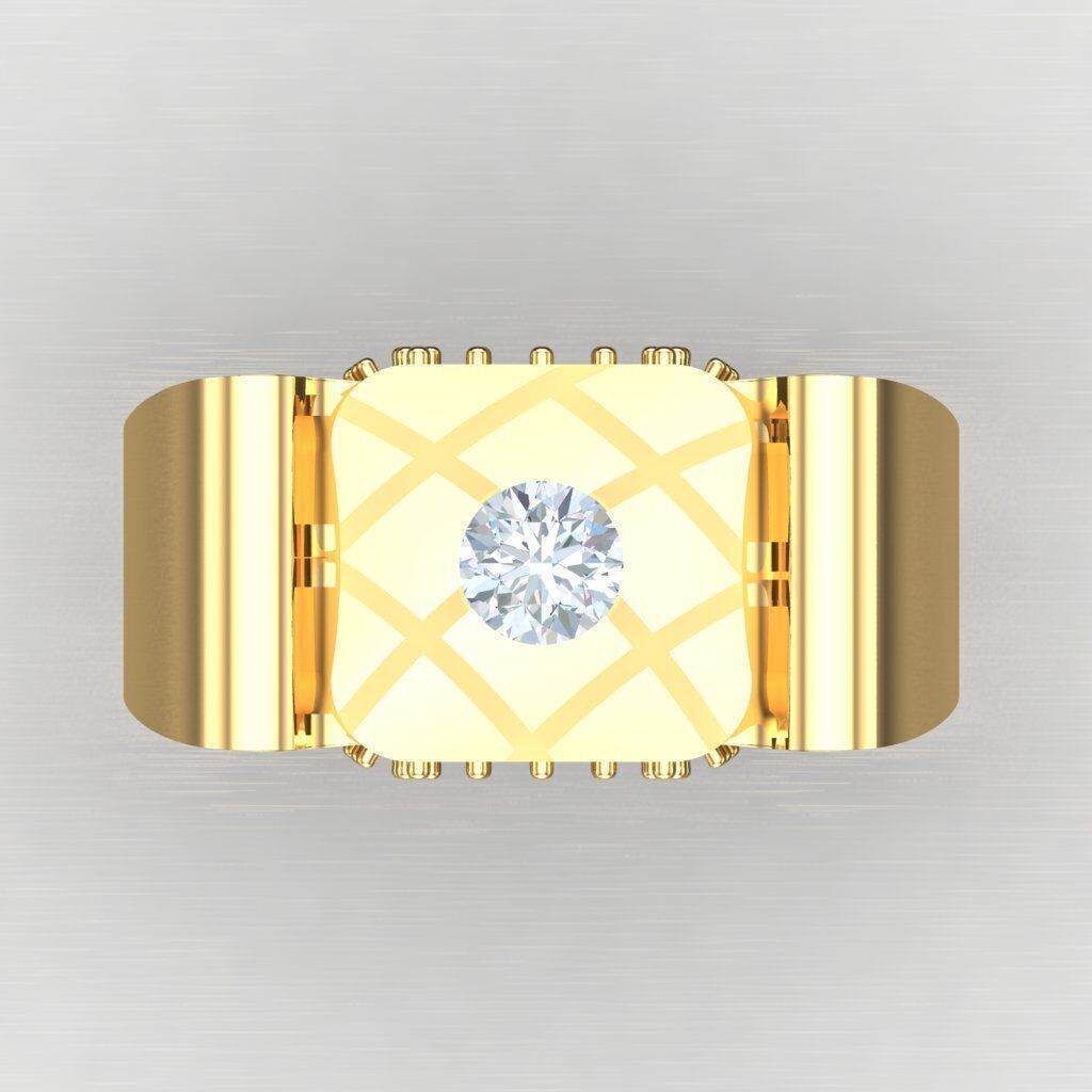 Man Ring New Design 3MR037 3D model_8