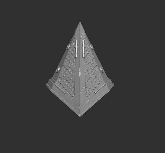 ONE12 Scale Head Piramide Head 3D print model