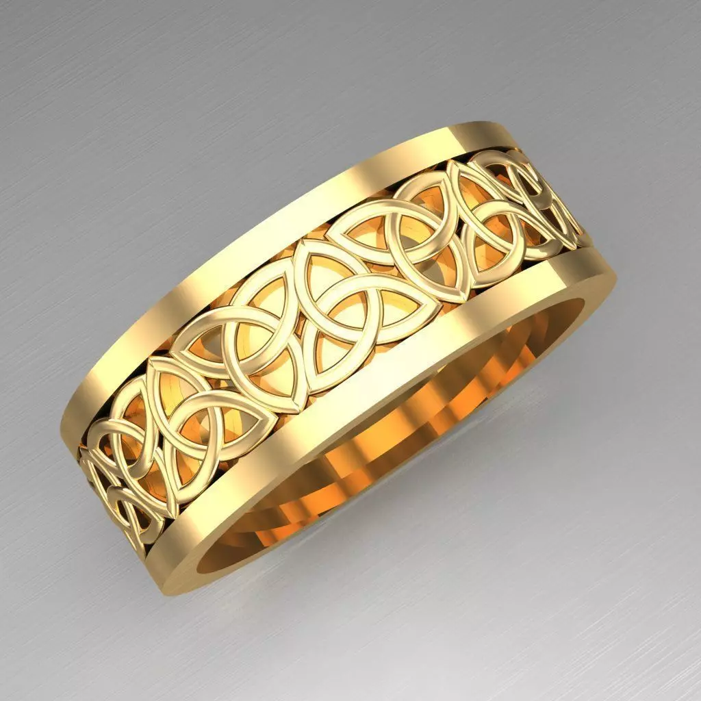 Man Ring New Design 3MR044 3D model_0