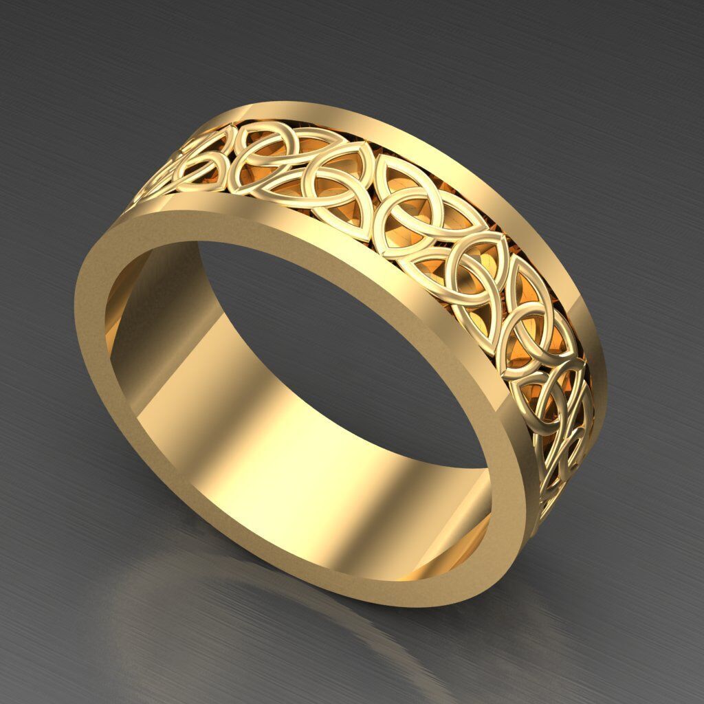 Man Ring New Design 3MR044 3D model_6