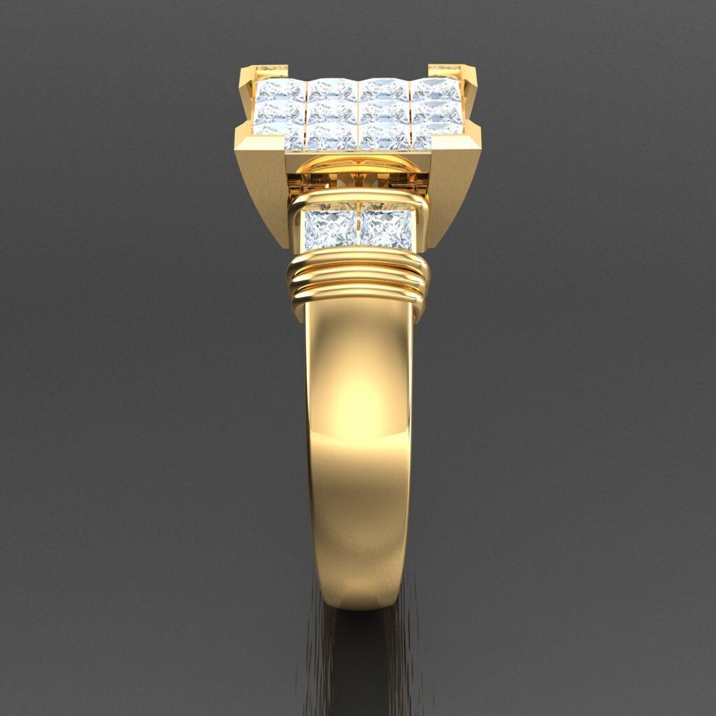 Man Ring New Design 3MR046 3D model_11
