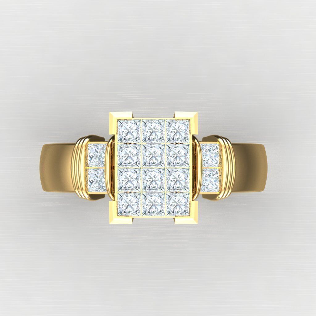 Man Ring New Design 3MR046 3D model_8