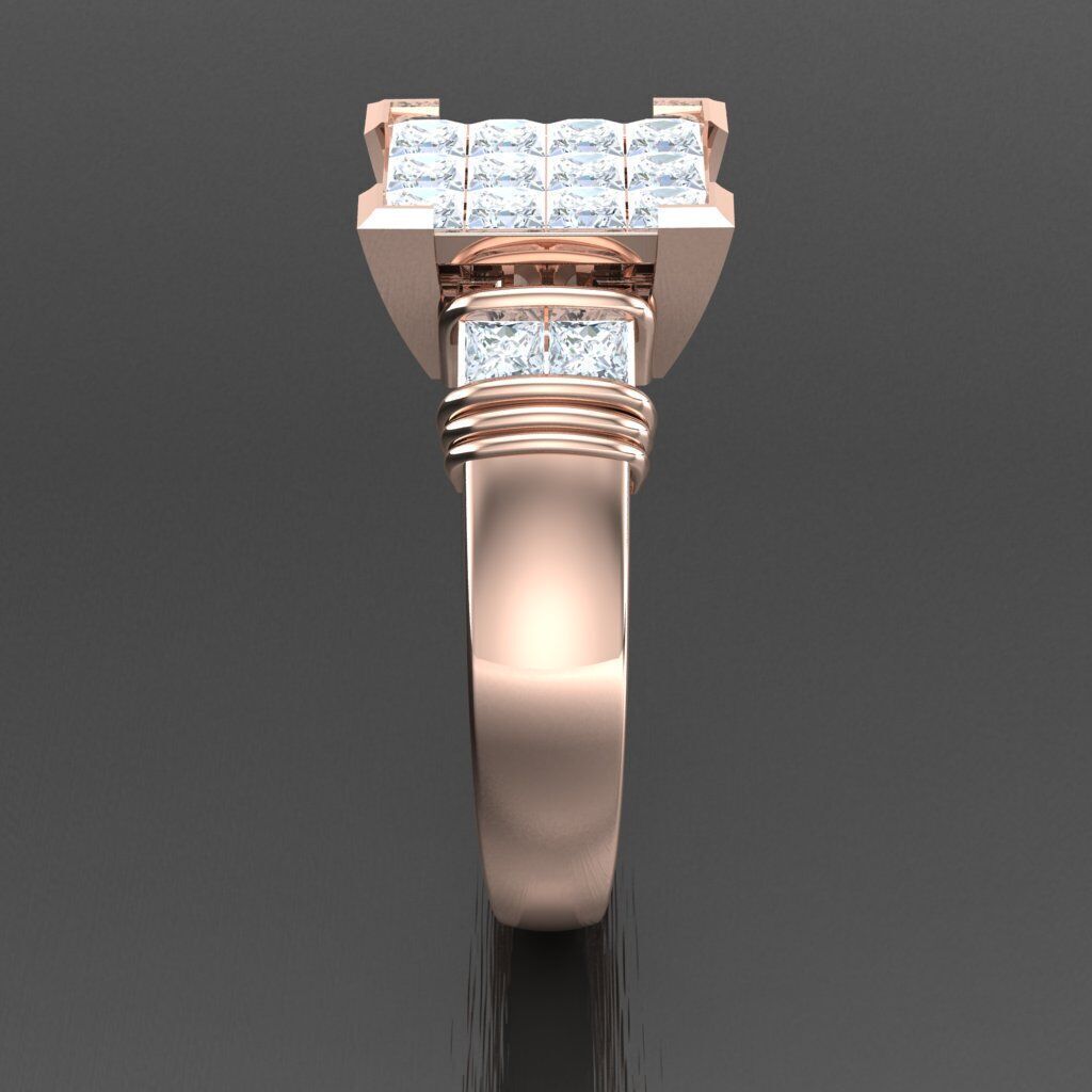 Man Ring New Design 3MR046 3D model_10