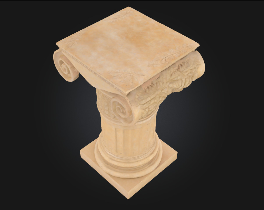 Corinthian Elegance A Pillar of Classical Grandeur 3D model_5
