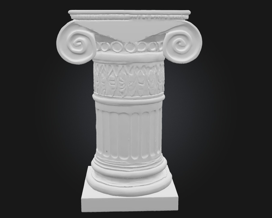Corinthian Elegance A Pillar of Classical Grandeur 3D model_6