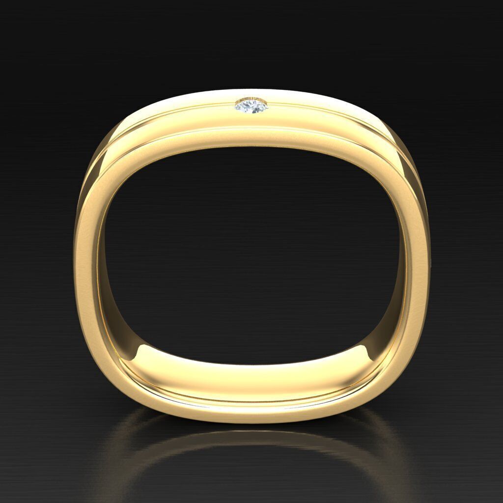 Man Ring New Design 3MR054 3D model_4