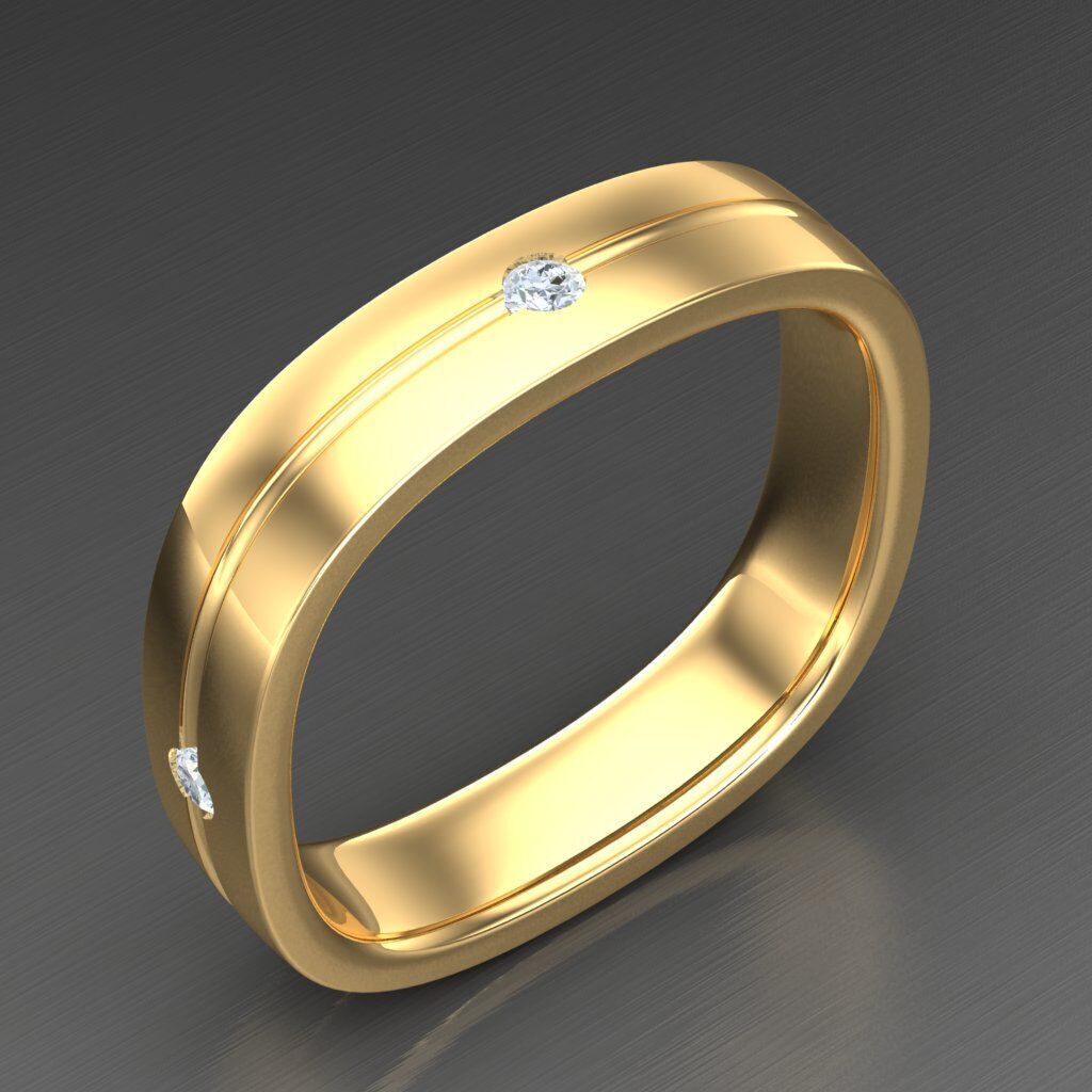 Man Ring New Design 3MR054 3D model_1