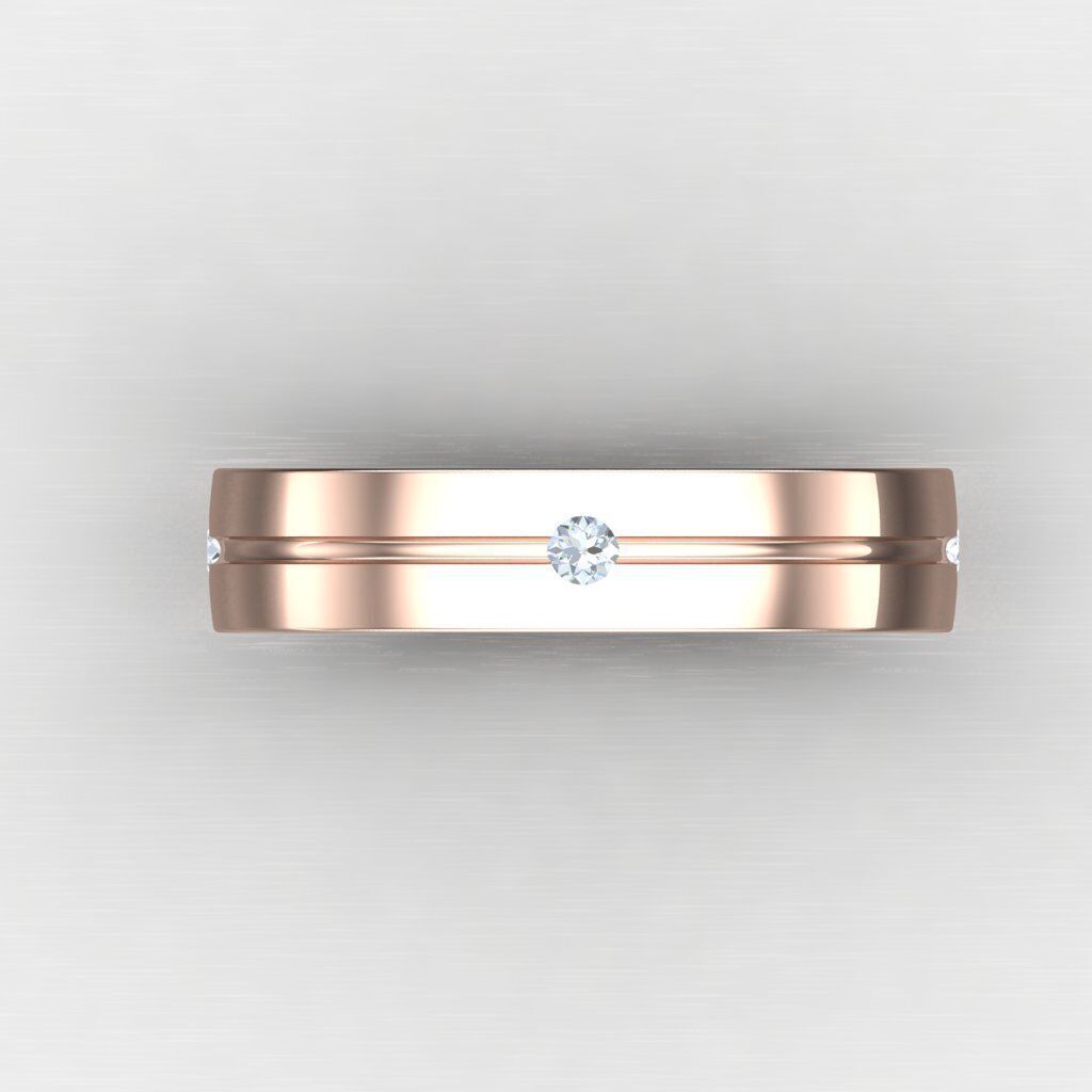 Man Ring New Design 3MR054 3D model_7