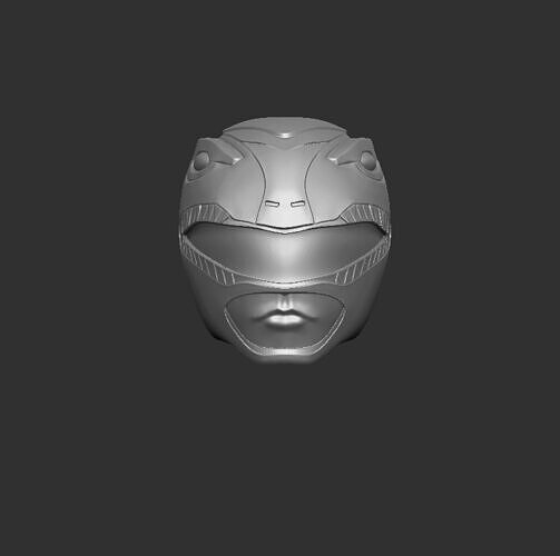 ONE12 Scale Head Ranger Red 3D print model