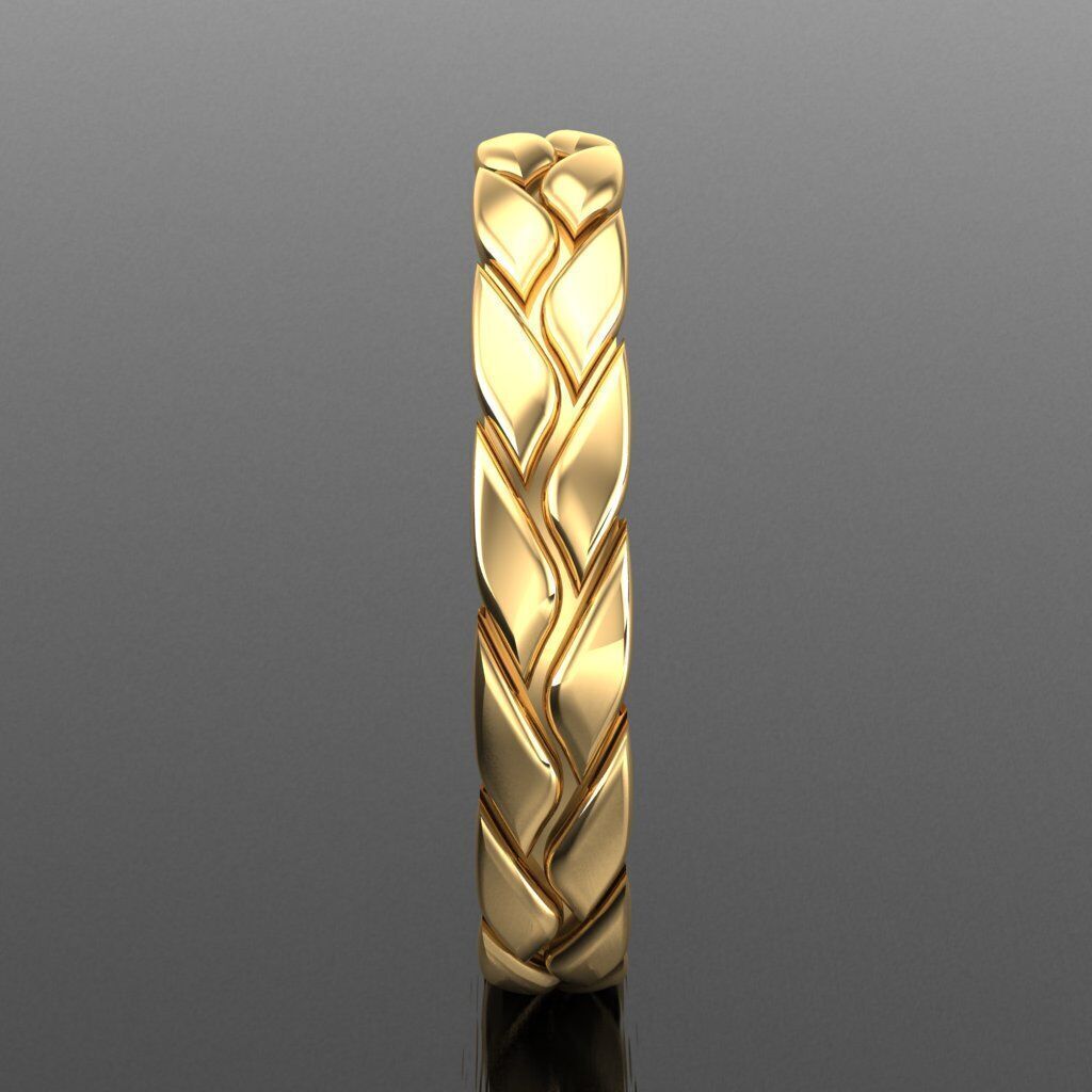 Top Diamond Men Ring STL 3DM 2MR040 3D print model_12