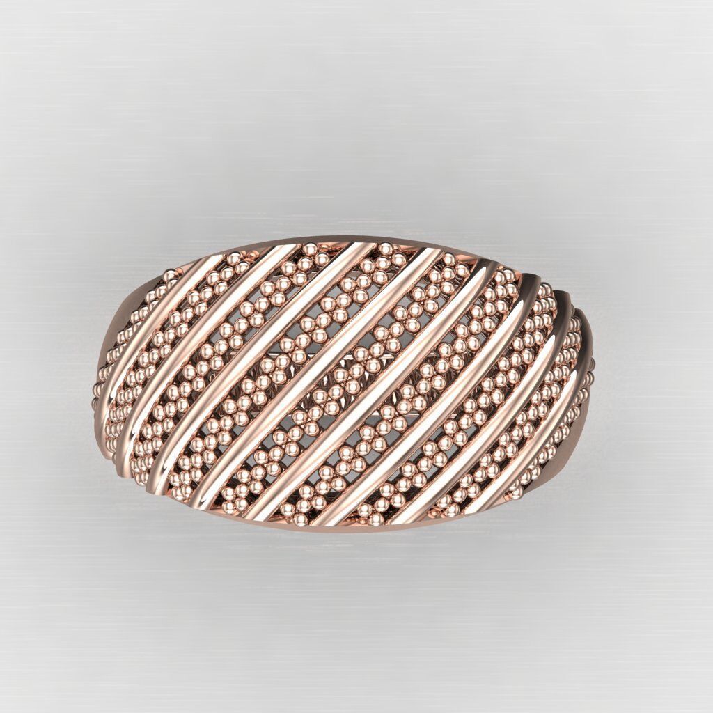 Man Ring New Design 3MR056 3D model_7