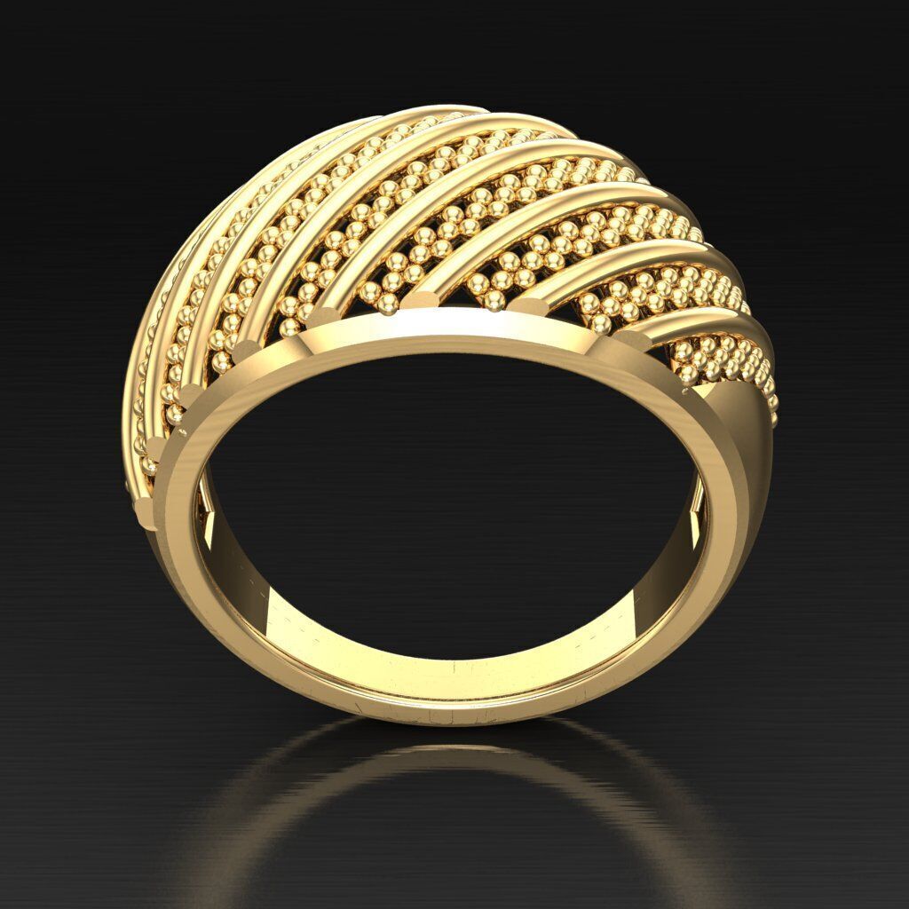 Man Ring New Design 3MR056 3D model_4