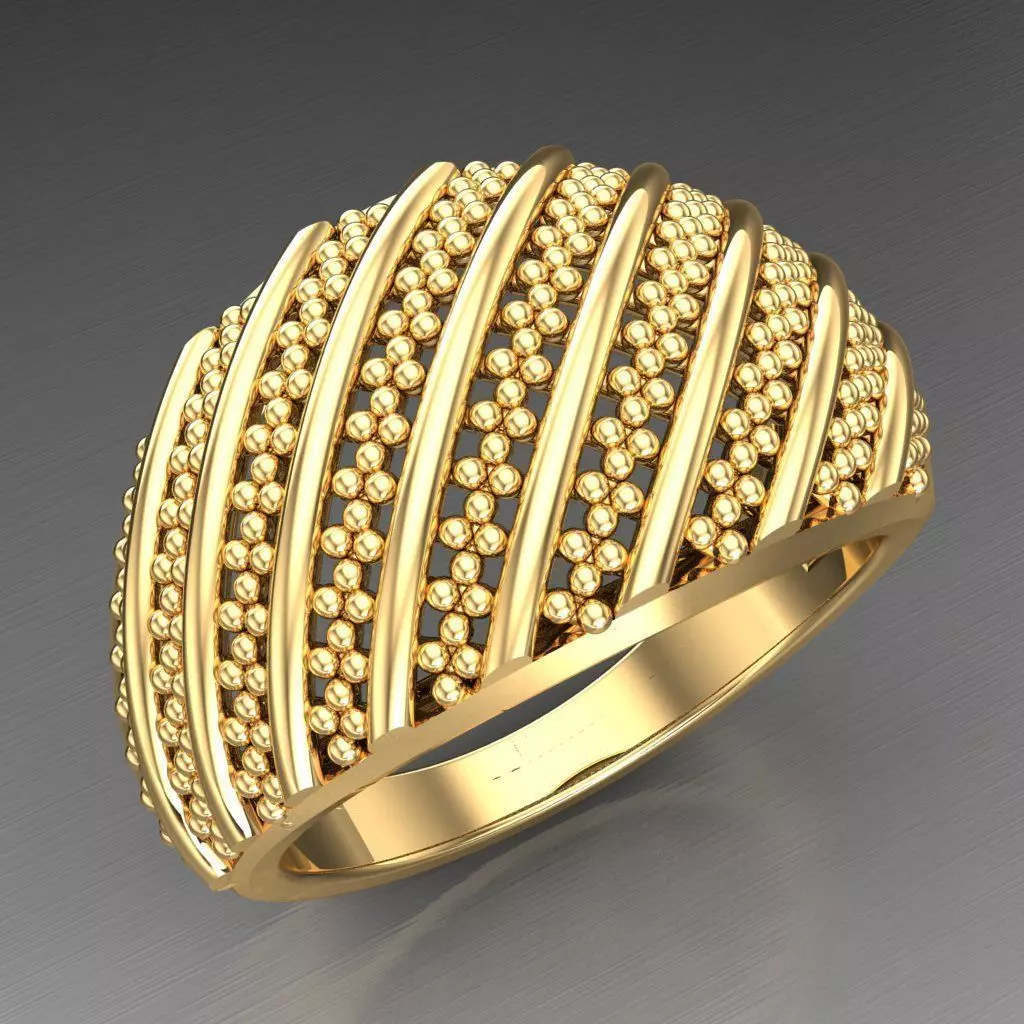 Man Ring New Design 3MR056 3D model_0