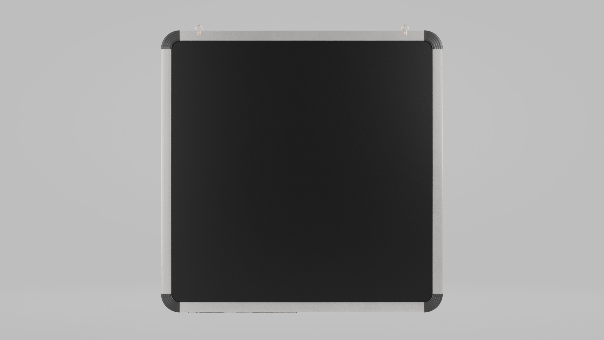 Professional Metal Greenboard Duo - Customizable Writing Boards 3D Model Collection_14