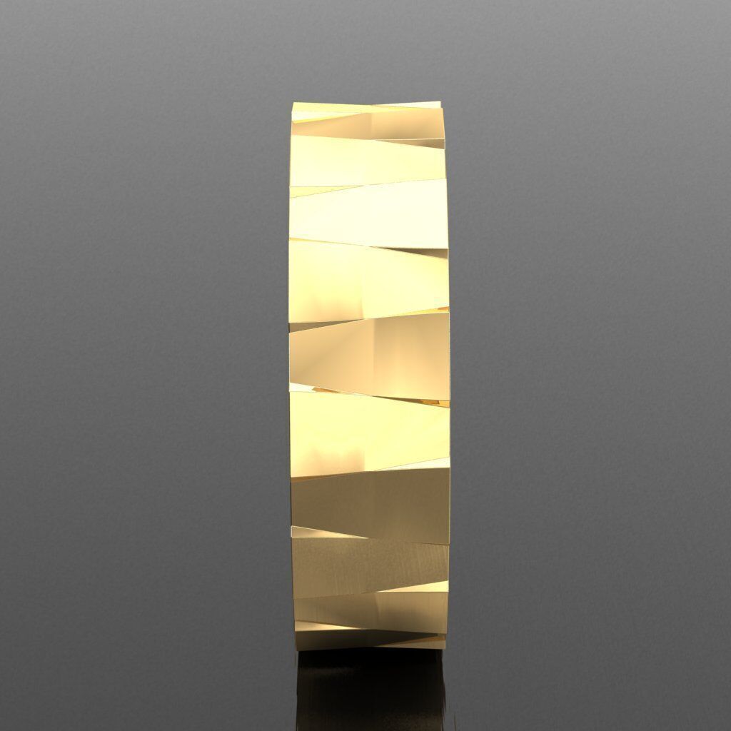 Popular Man Ring Jewelry 2MR041 3D model_12