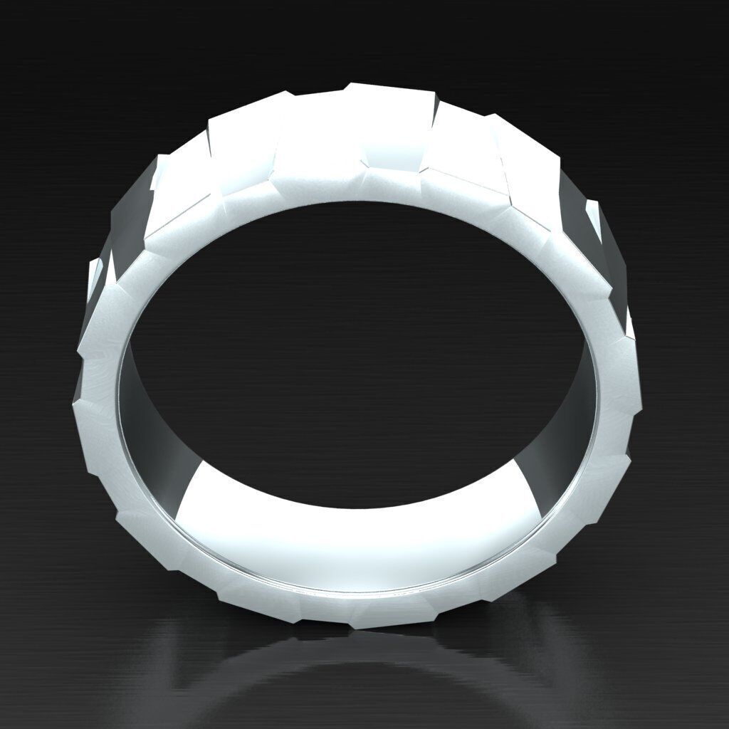 Popular Man Ring Jewelry 2MR041 3D model_4