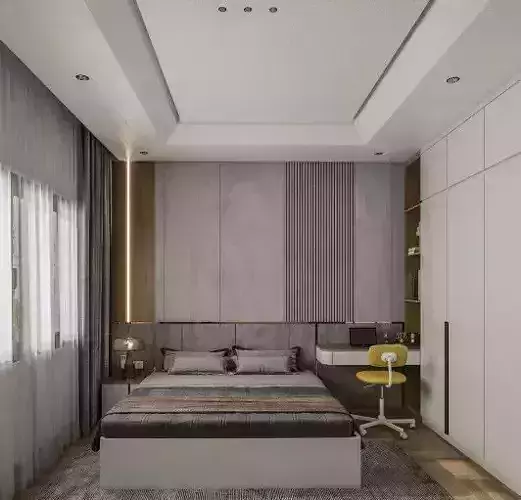  Bedroom Interior Model
