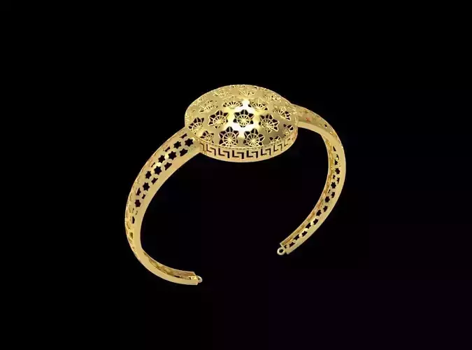 Fusion Gold Wristband RABBW01 3D print model