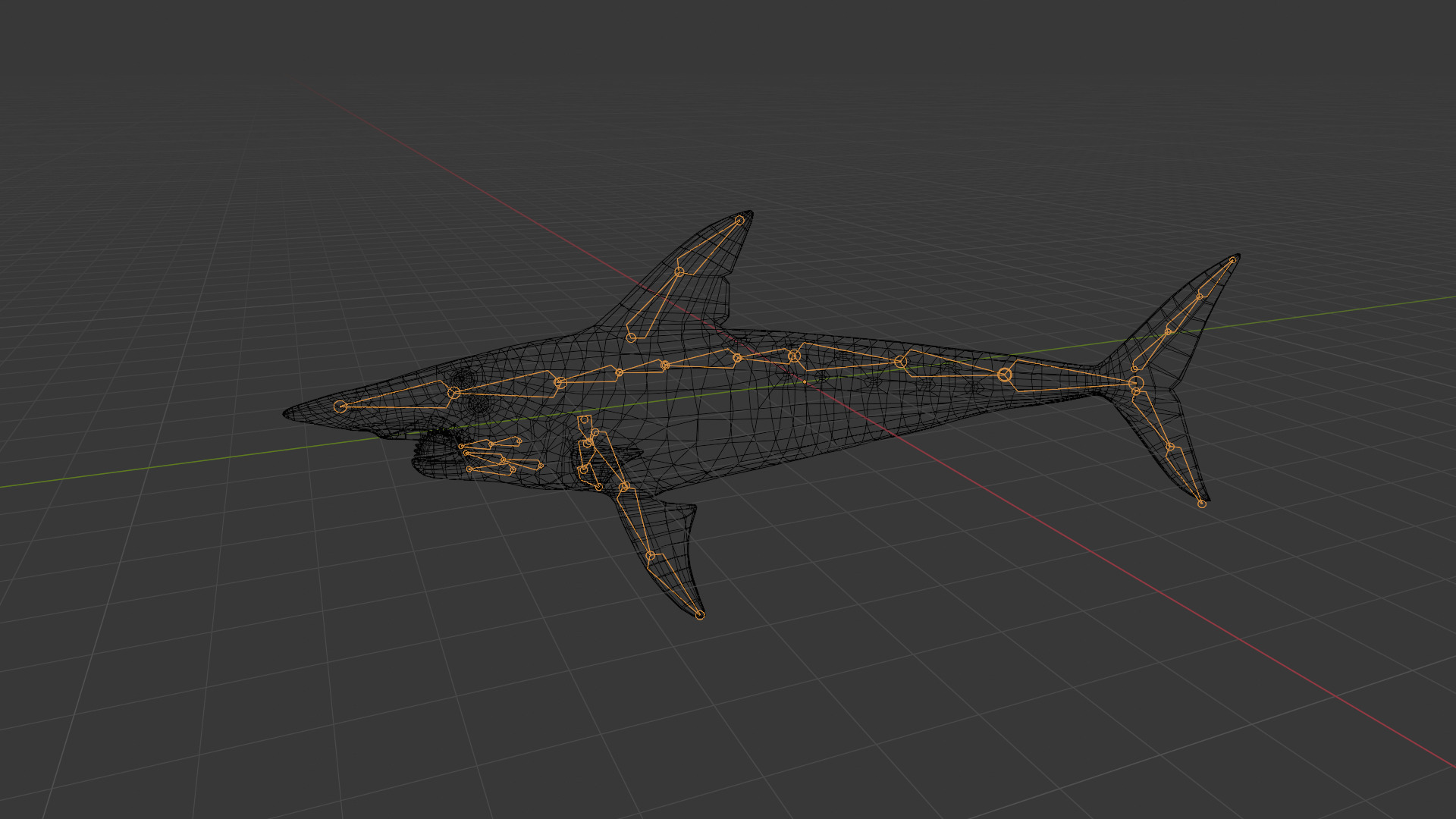 Helicoprion Low-poly 3D model_5