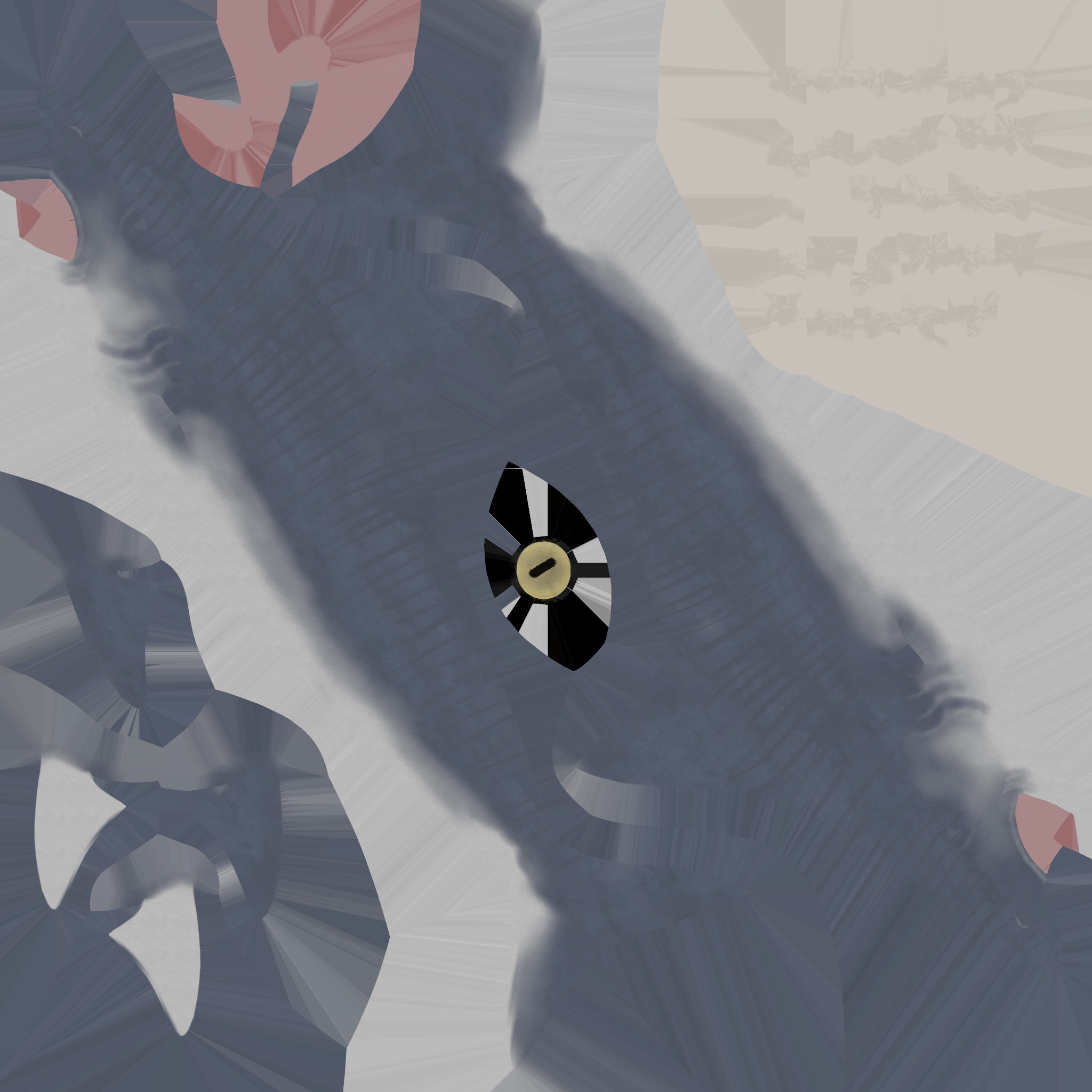 Helicoprion Low-poly 3D model_6