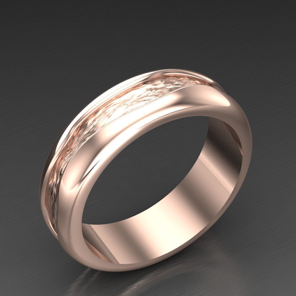 Man Ring New Design 3MR084 3D model_1