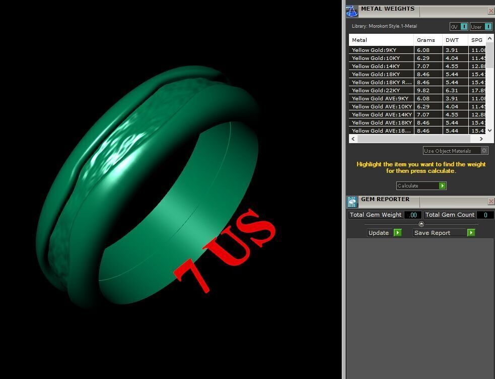Man Ring New Design 3MR084 3D model_12