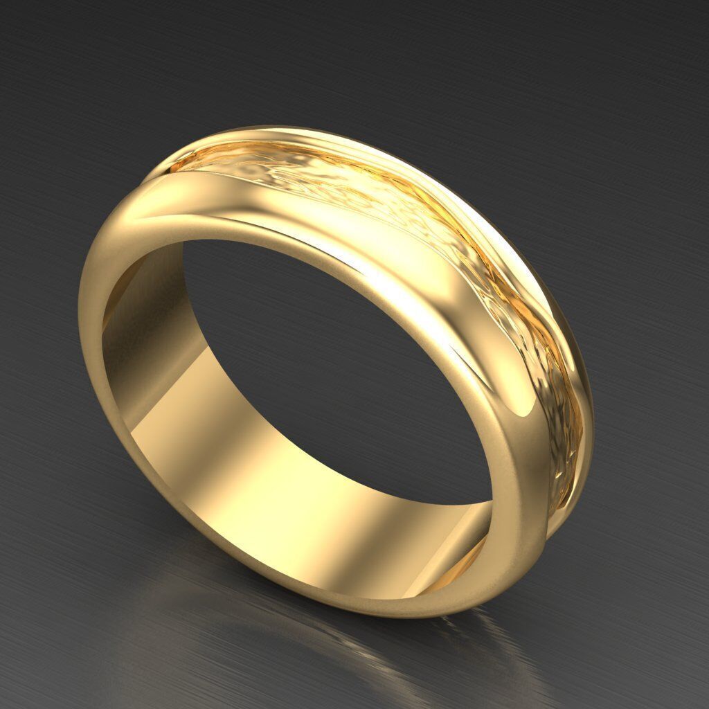 Man Ring New Design 3MR084 3D model_5