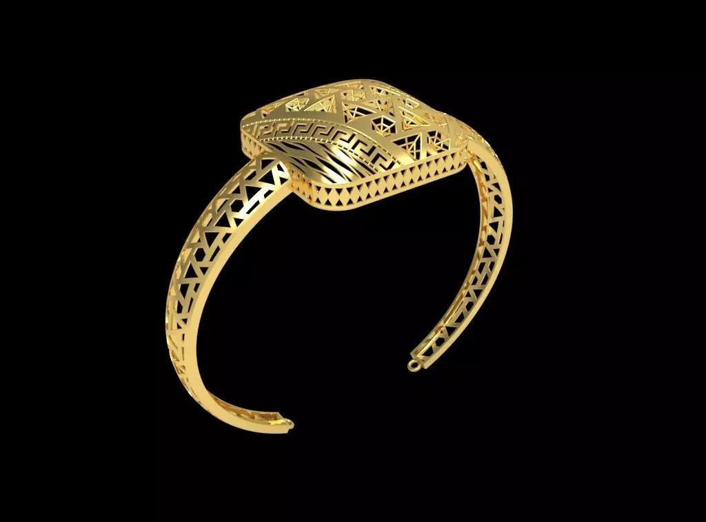 Fusion Gold Wristband RABBW12 3D print model